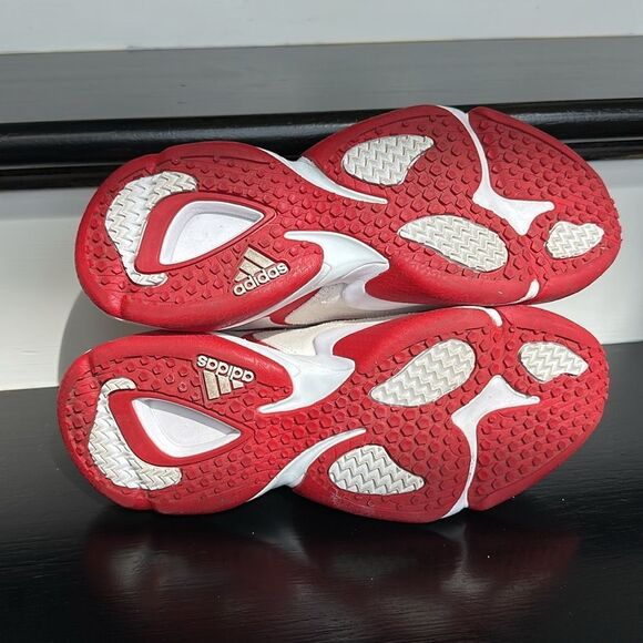 Adidas Impact FLX Men’s Training Shoes – White/Red, Size 9.5 US - Picture 8 of 9